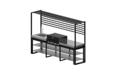 Fogher Cuisine d'extérieur avec Barbecue FGA 750 FO- FKC001
